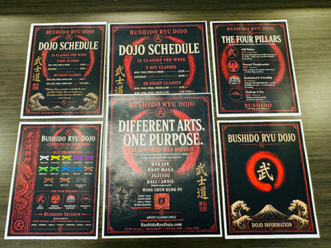 Bushido Ryu Dojo. New Student Information Packets