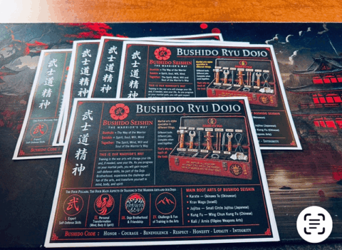 Bushido Ryu Dojo General Information