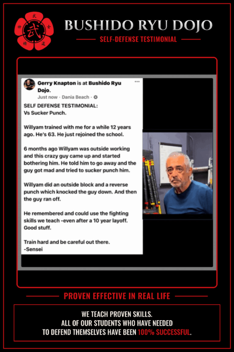 SELF DEFENSE TESTIMONIAL Willyam got attacked by a crazy guy while he was working on the street. 
