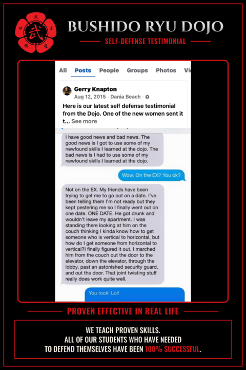 Woman defends herself against an aggressive drunk guy using her self-defense skills.