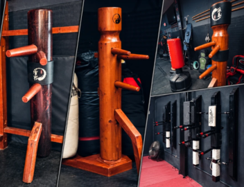 Wing Chun Kung Fu "Mook Jong" (Wooden Dummy) training at Bushido Ryu Dojo